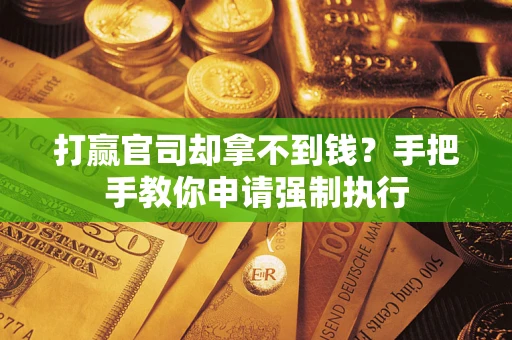 北京打赢官司却拿不到钱？手把手教你申请强制执行