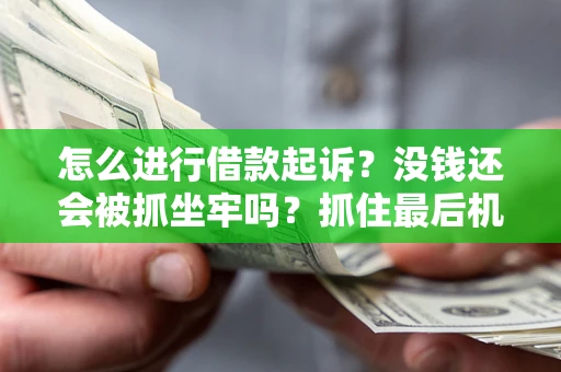 北京怎么进行借款起诉？没钱还会被抓坐牢吗？抓住最后机会！
