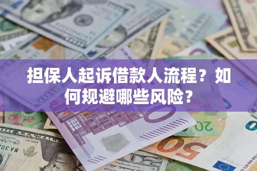 北京担保人起诉借款人流程？如何规避哪些风险？