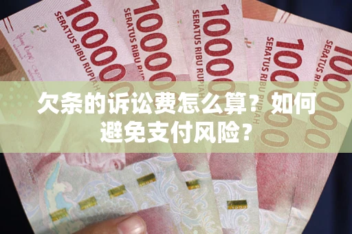 北京欠条的诉讼费怎么算？如何避免支付风险？